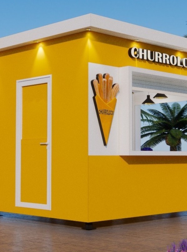 Özel Tasarımlı Kiosk Modeli